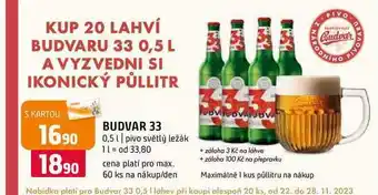 Terno Budvar 33 0,5 l nabídka