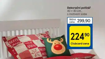 Tesco Dekorační polštář nabídka