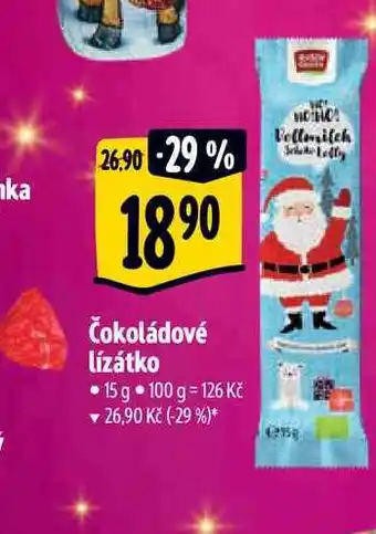 Čokoládové lízátko • 15 g