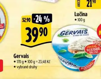 Albert Gervais 170 g nabídka