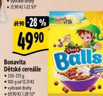 Albert Bonavita dětské cereálie • 250-375 g nabídka