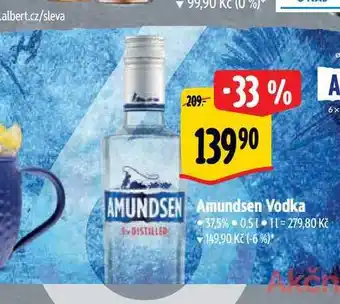 Albert Amundsen vodka 0,5 l nabídka