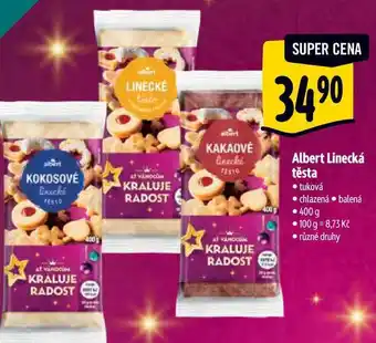Albert Albert linecká těsta 400 g nabídka