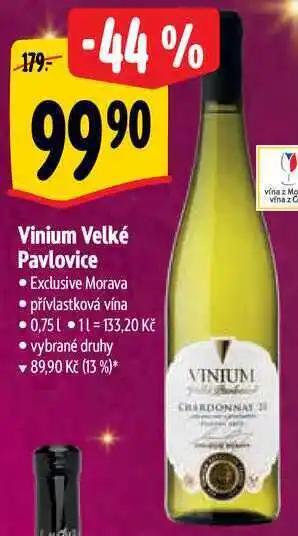 Albert Vinium velké pavlovice 0,75 l nabídka