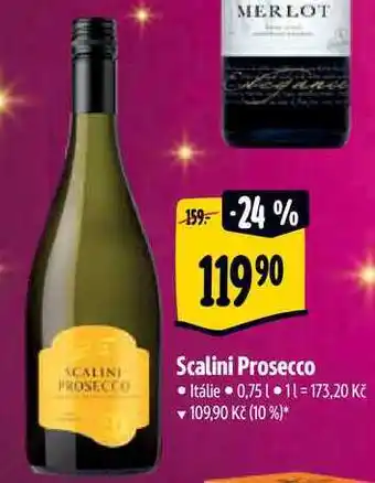 Albert Scalini prosecco itálie 0,75 l nabídka