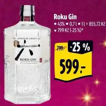 Albert Roku gin 43% 0,7 l nabídka