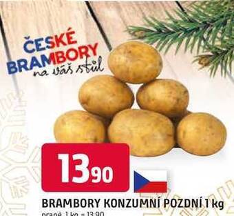 Trefa Brambory konzumní pozdní 1 kg nabídka