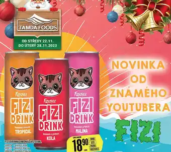 Tamda Foods Fizi drink fizi drink limonáda 250ml nabídka