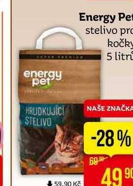 Teta Energy pet stelivo pro kočky 5 litrů nabídka