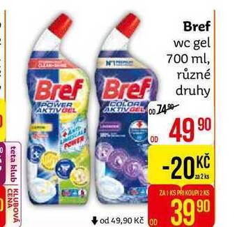 Teta Bref wc gel 700ml nabídka