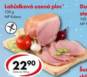 CBA Lahůdková uzená plec, 100 g nabídka