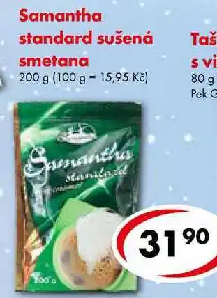 CBA Samantha standard sušená smetana, 200 g nabídka
