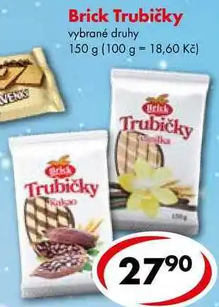 CBA Brick trubičky, 150 g nabídka