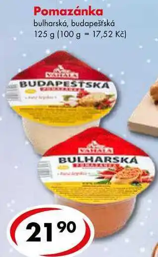CBA Pomazánka, 125 g nabídka
