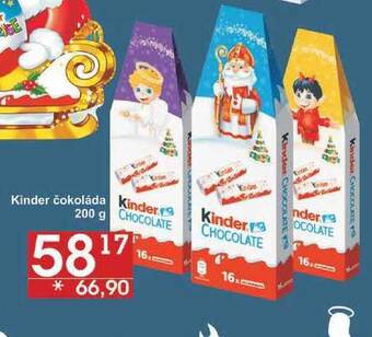 Jip Kinder čokoláda kinder, 200 g nabídka