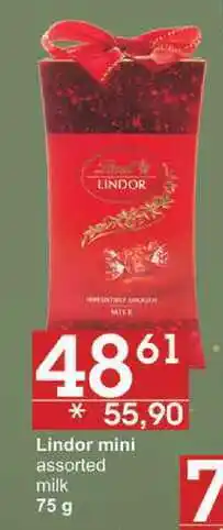 Jip Lindor mini assorted, 75 g nabídka