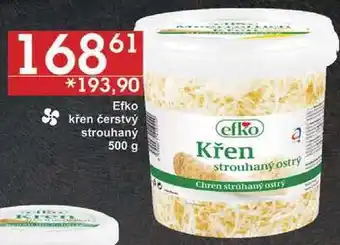 Jip Efko křen čerstvý strouhaný, 500 g nabídka