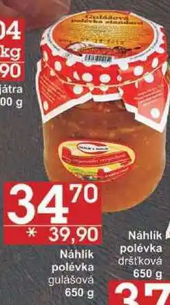 Jip Náhlik polévka gulášová, 650 g nabídka