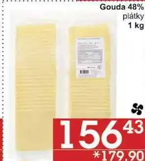 Jip Gouda 48% plátky, 1 kg nabídka