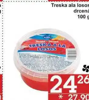 Jip Treska ala losos drcena, 100 g nabídka