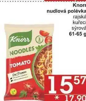 Jip Knorr nudlová polévka rajská, 61-65 g nabídka