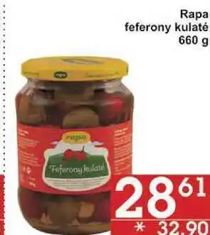 Jip Rapa feferony kulaté, 660 g nabídka
