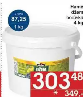 Jip Hamé džem borůvka, 4 kg nabídka