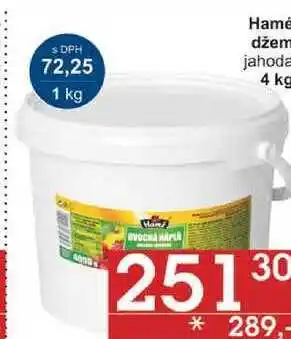 Jip Hame džem jahoda, 4 kg nabídka