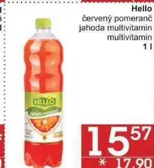 Jip Hello červený pomeranč, 1 l nabídka