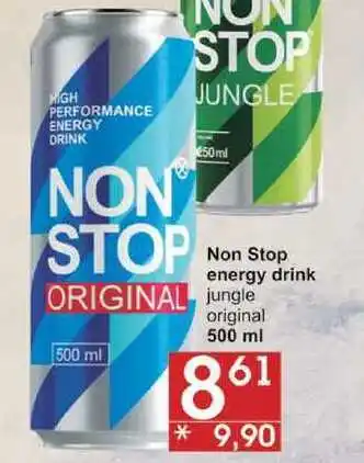 Jip Non stop energy drink, 500 ml nabídka