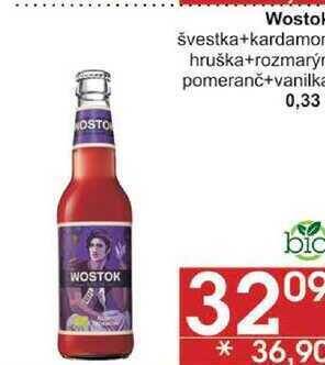 Jip Wostok švestka+kardamon, 0,33 l nabídka