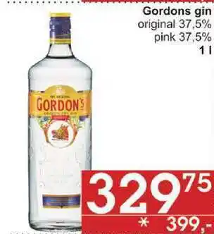 Jip Gordons gin original 37,5%, 1 l nabídka