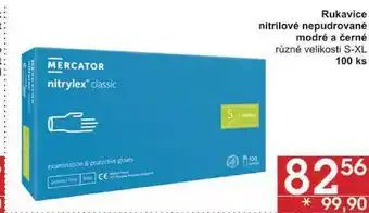 Jip Rukavice nitrilové nepudrované modré a černé různé velikosti s-xl, 100 ks nabídka