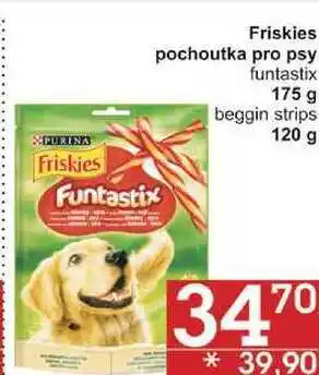 Jip Friskies pochoutka pro psy funtastix, 175 g nabídka