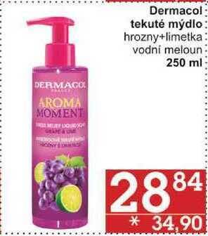 Jip Dermacol tekuté mýdlo hrozny+limetka, 250 ml nabídka