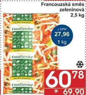 Jip Agro foodservice francouzská směs zeleninová, 2,5 kg nabídka