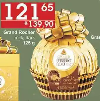 Jip Grand rocher milk, dark, 125 g nabídka