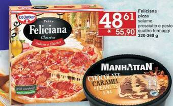 Jip Dr.oetker feliciana pizza salame, 320-360 g nabídka