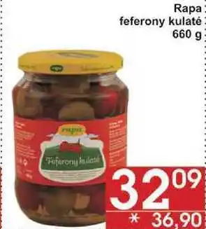 Jip Rapa feferony kulaté, 660 g nabídka