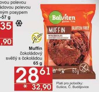 Jip Muffin čokoládový, 65 g nabídka
