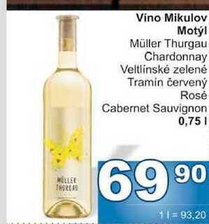 Jip Víno mikulov motýl 0,75l nabídka