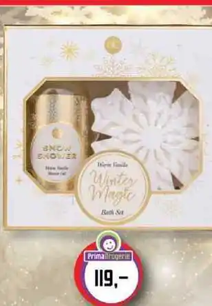 Prima Drogerie Accentra winter m. vanilka set sprchový gel 100ml a mýdlo 60g nabídka