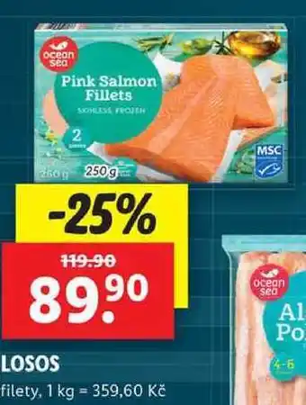 Lidl Losos, 250 g nabídka