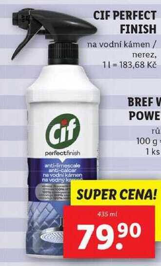 Lidl Cif perfect finish, 435 ml nabídka