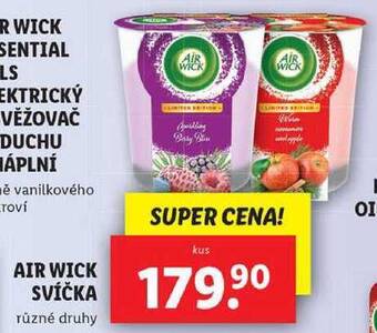 Lidl Air wick svíčka nabídka