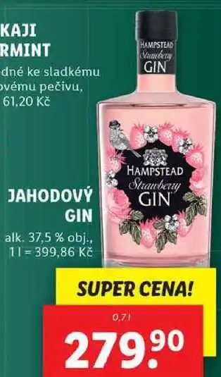 Lidl Jahodový gin, 0,7 l nabídka