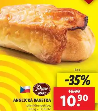 Lidl Anglická bagetka, 63 g nabídka