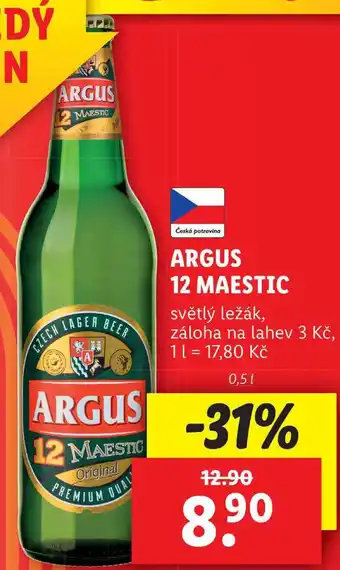 Lidl Argus 12 maestic, 0,5 l nabídka