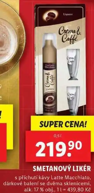 Lidl Smetanový likér, 0,5 l nabídka