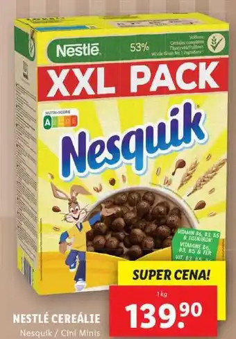 Lidl Nestlé cereálie, 1 kg nabídka
